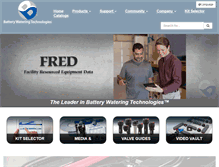 Tablet Screenshot of batterywatering.com